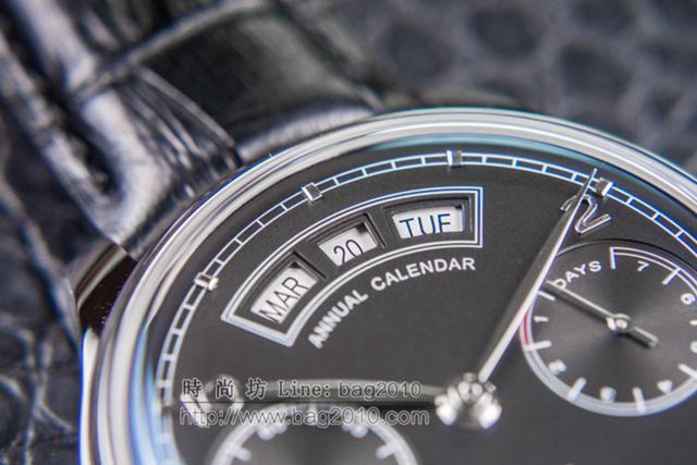 IWC手錶 V2升級版 萬國lW52850 葡萄牙萬年曆腕表系列 萬國表高端機械男表  hds1433